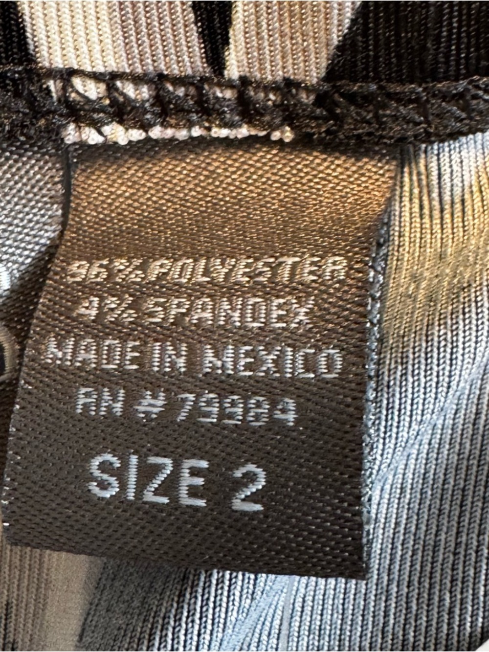 NWTS Chico’s Additions By Chico’s Size 2 (Reg 12) Eloquence Janyce Pull On Skirt - Picture 9 of 12
